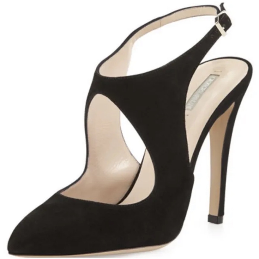Giorgio Armani black heels